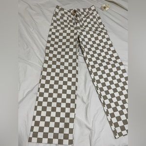NWT Altar’d State checkered jeans